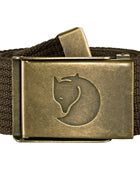 Canvas Brass Belt 4 CM
