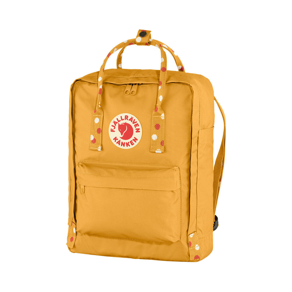 yellow backpack fjllrven Abisko Softpack 16 - Trail Daypack, Breathable, Lightweight Fabric where it prevents the contents of the backpack from pressing against your backand is always within reach when you want to take a break and sit down wherever you are Kanken Backpacks Bright Yellow Kanken